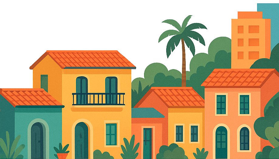 Tropical neighborhood